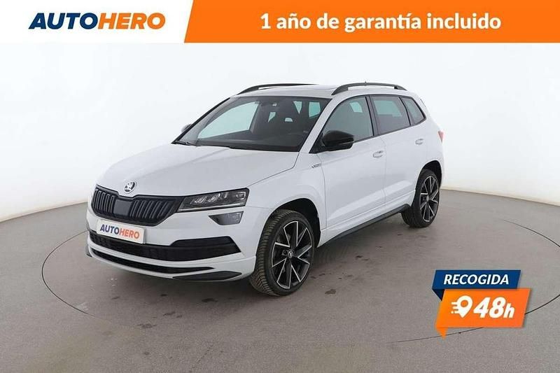 Blanco Usado 2021 Skoda Karoq SportLine SUV | 19.428 € (Buen precio) - Imagen 1/3