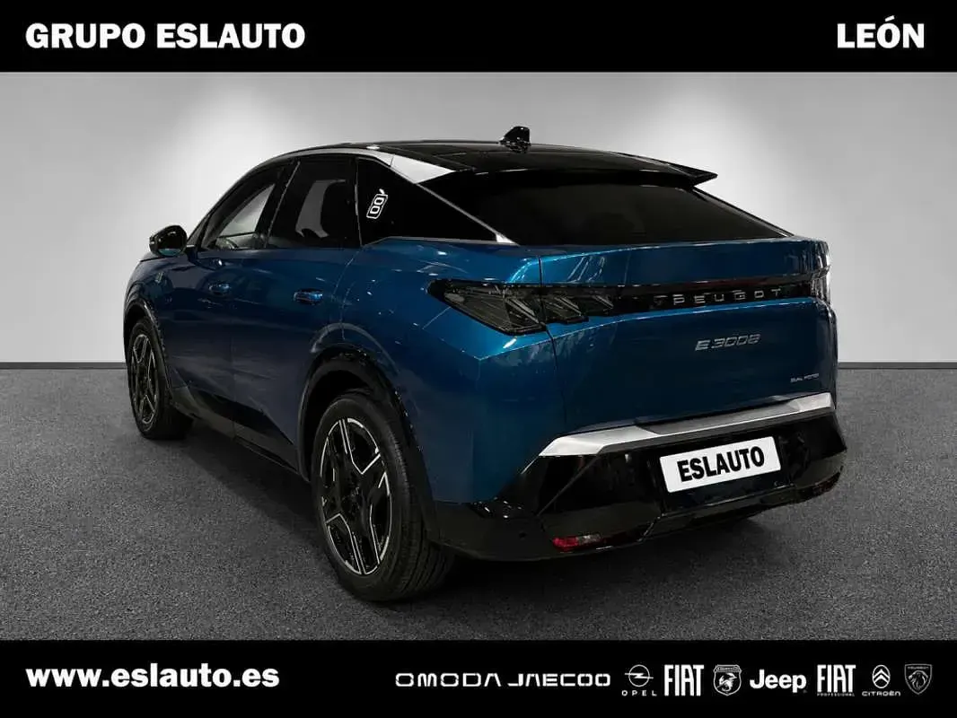 Nouvelle Peugeot e-3008 Dual Motor 239 kW (325 ch) 2025 Bleue SUV