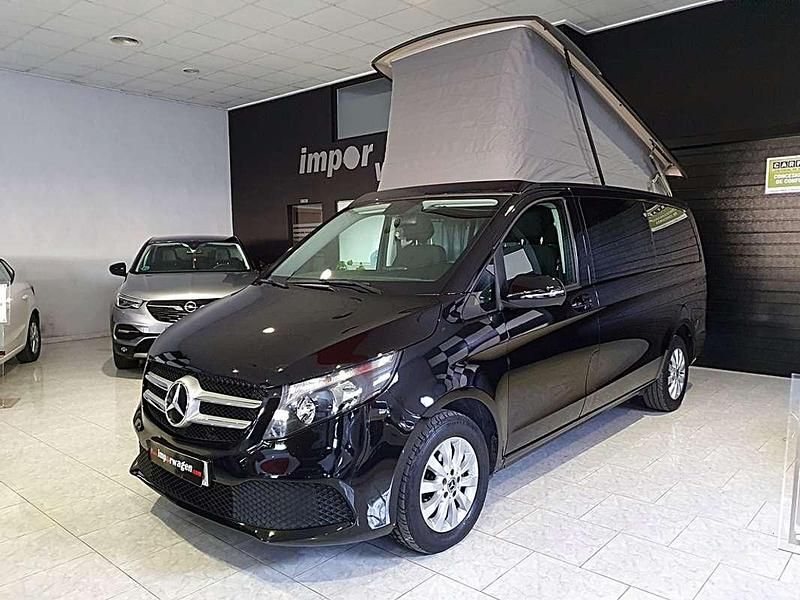Käytetty Mercedes V220 Marco Polo 163 HP (119 kW) 2022 Musta Tila-auto