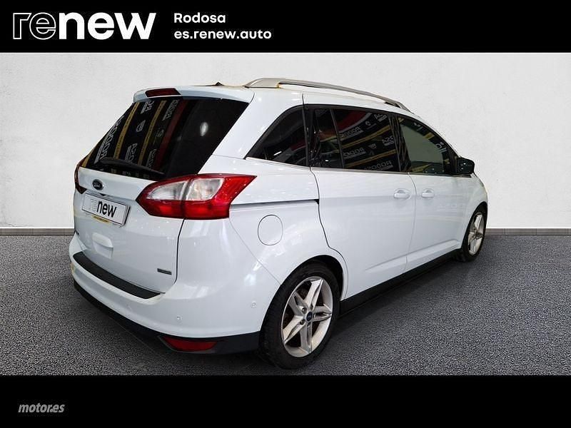 Usado Ford Grand C-Max Titanium 125 CV (91 kW) 2017 Blanco Monovolumen