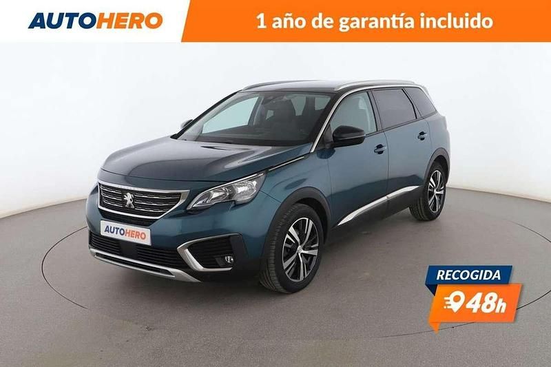 Verde Usado 2020 Peugeot 5008 Allure Monovolumen | 14.285 € (Super precio) - Imagen 1/3