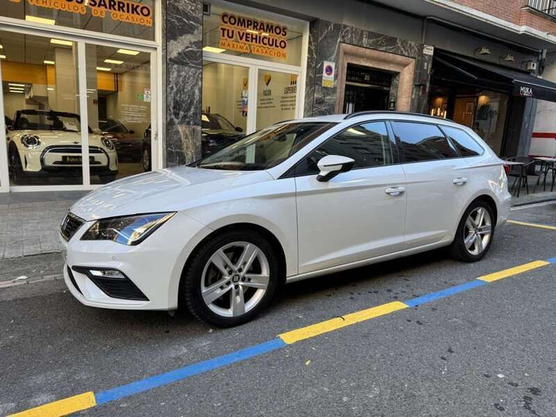 Blanco Usado 2018 Seat Leon ST FR Familiar | 14.900 € (Precio justo) - Imagen 1/4