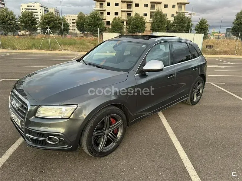 Usado Audi SQ5 313 CV (230 kW) 2014 Gris / plata SUV