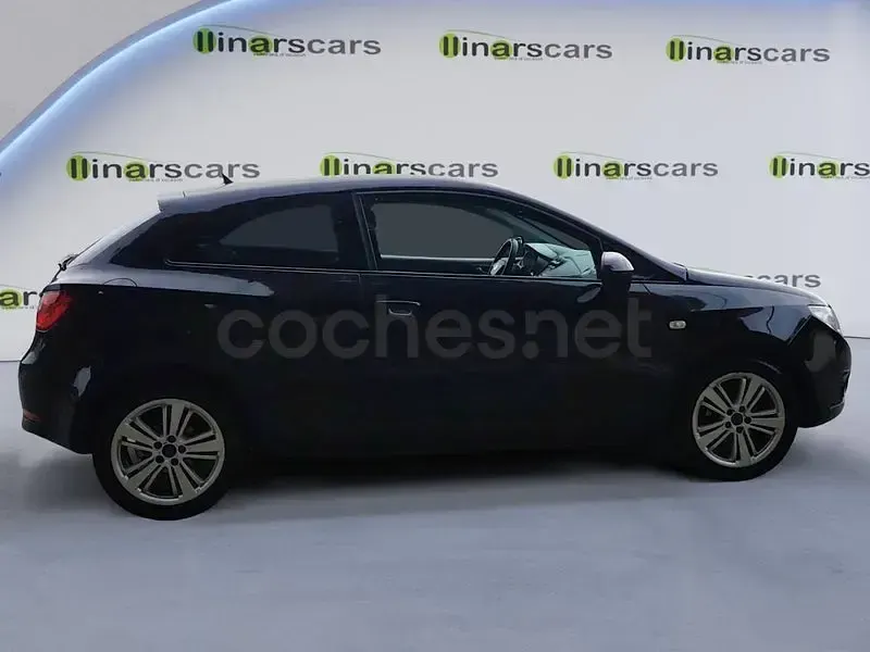 Usado Seat Ibiza SC Style 90 CV (66 kW) 2011 Negro Utilitario