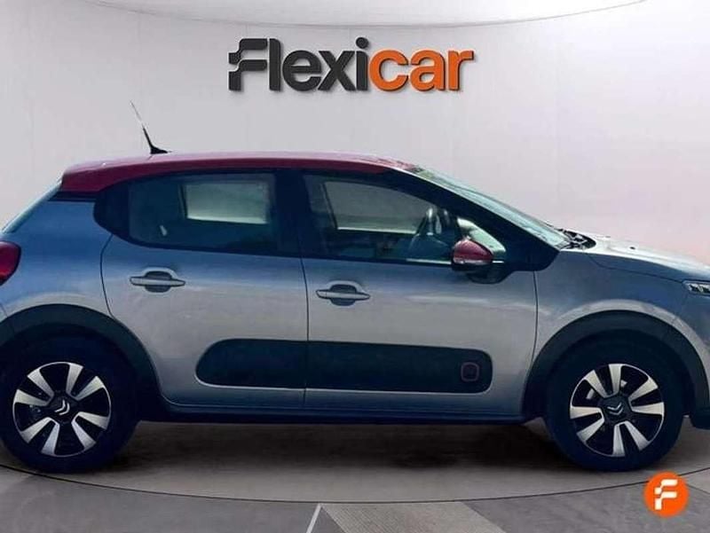 Usado Citroën C3 Feel 82 CV (60 kW) 2018 Gris Utilitario