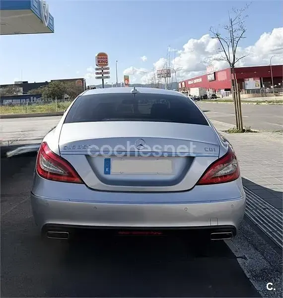 Usado Mercedes CLS350 265 CV (194 kW) 2011 Gris / plata Berlina
