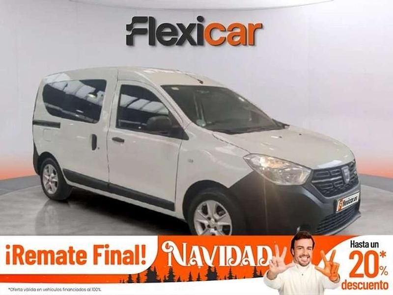 Blanco Usado 2019 Dacia Dokker Essentiel Monovolumen | 12.390 € (Precio justo) - Imagen 1/4