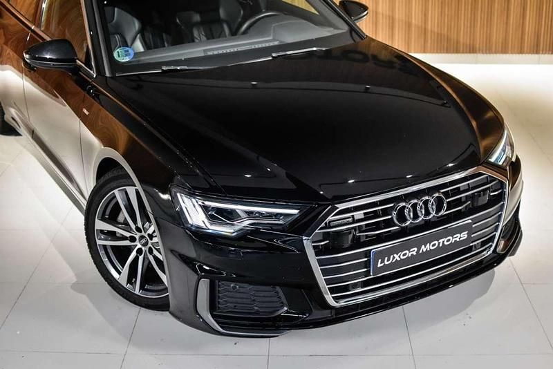 Usado Audi A6 S-Line 245 CV (180 kW) 2022 Negro Berlina