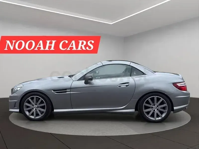 Usado Mercedes SLK250 204 CV (150 kW) 2013 Gris / plata Descapotable