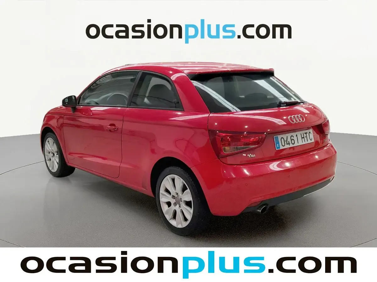 Usado Audi A1 Ambition 90 CV (66 kW) 2013 Rojo Utilitario
