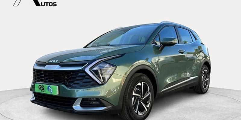 Verde Usado 2024 Kia Sportage SUV | 27.749 € (Precio justo) - Imagen 1/4