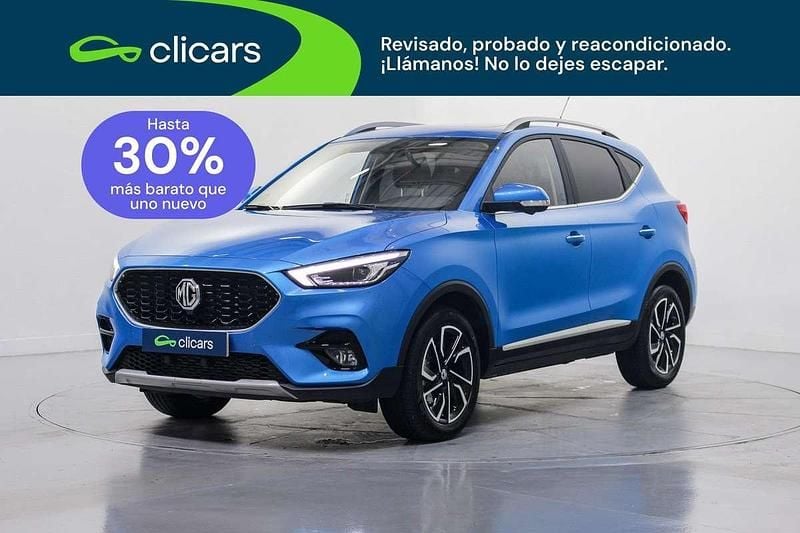 Usado MG ZS Luxury 111 CV (81 kW) 2024 Azul SUV