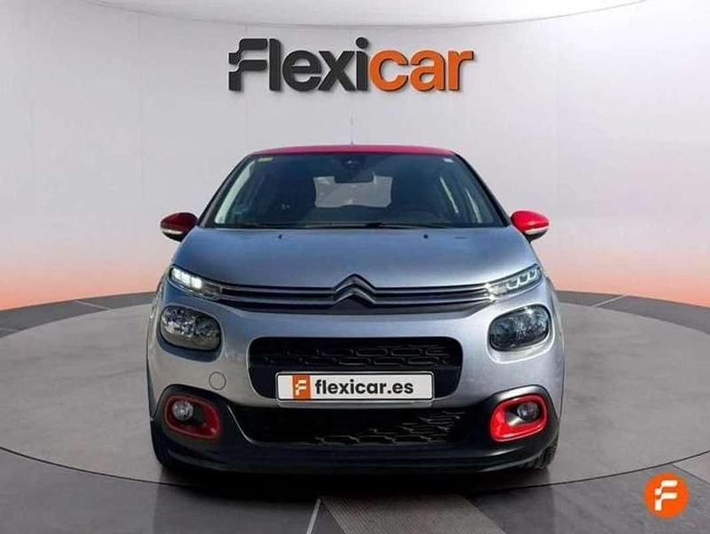 Usado Citroën C3 Feel 82 CV (60 kW) 2018 Gris Utilitario