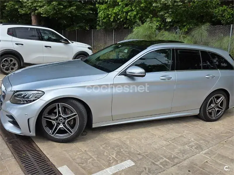 Usado Mercedes C220 194 CV (142 kW) 2020 Blanco Familiar