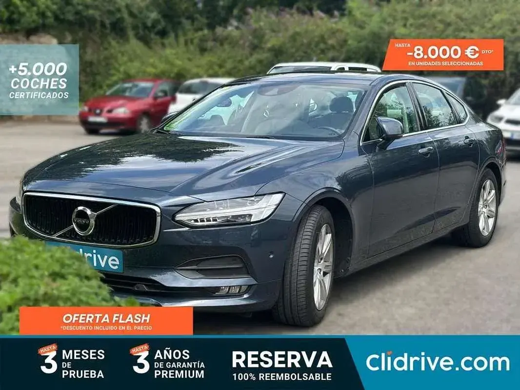 Usado Volvo S90 Momentum 190 CV (139 kW) 2018 Azul Berlina