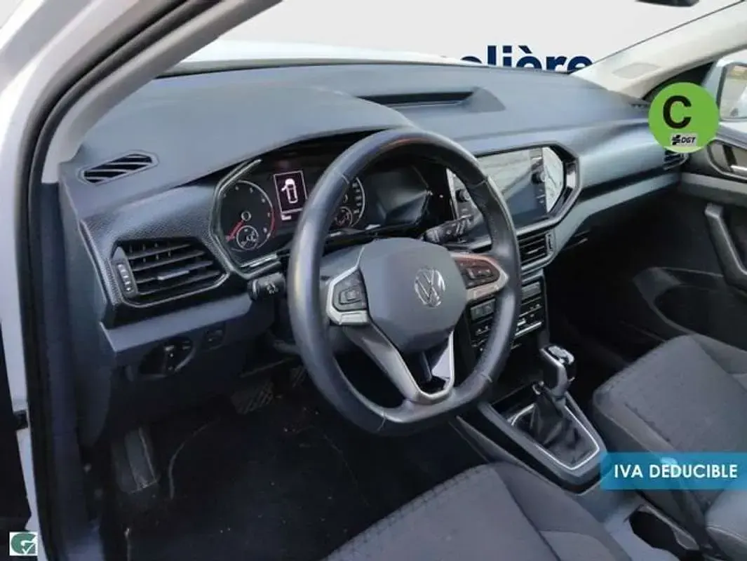 Usado VW T-Cross Advance 110 CV (80 kW) 2022 Blanco SUV