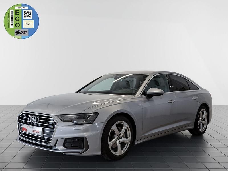 Gris / plata Usado 2023 Audi A6 S-Line Berlina | 42.990 € (Precio justo) - Imagen 1/4
