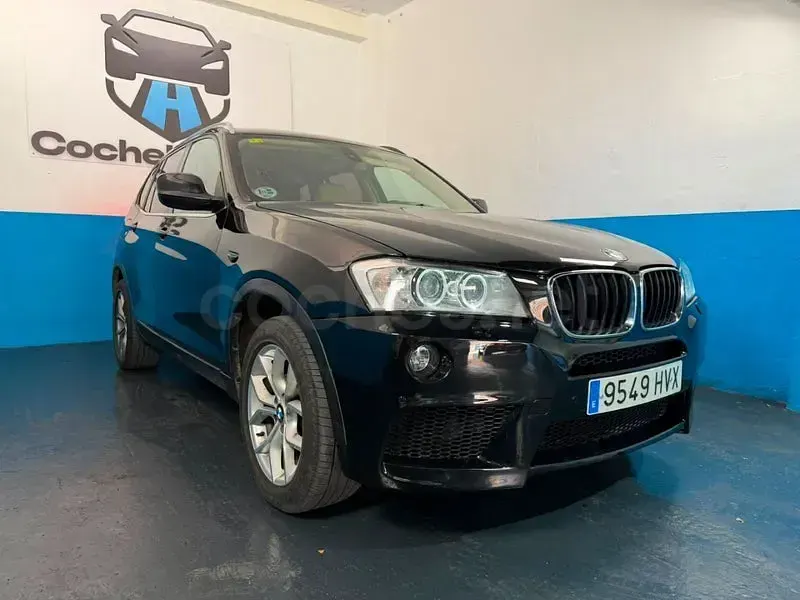 Usado BMW X3 190 CV (139 kW) 2014 Negro SUV