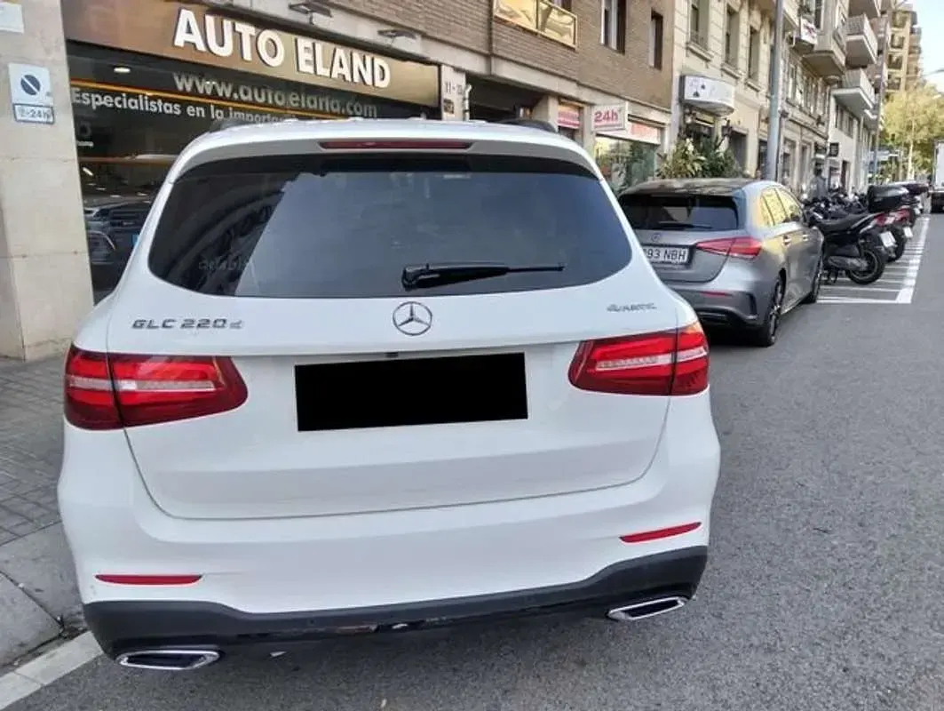 Usado Mercedes GLC220 AMG 171 CV (125 kW) 2017 Blanco SUV
