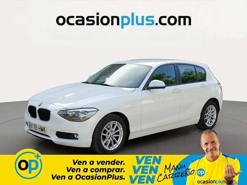 Begagnad BMW 118 143 HK (105 kW) 2012 Vit Halvkombi
