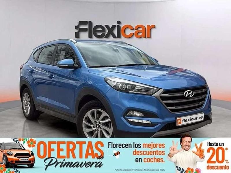 Usado Hyundai Tucson 114 CV (83 kW) 2017 Azul SUV