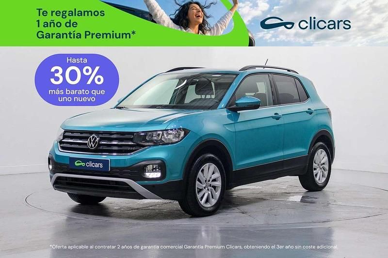 Usado VW T-Cross Advance 110 CV (80 kW) 2023 Azul SUV