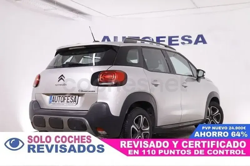Usado Citroën C3 Aircross Feel 101 HP (74 kW) 2018 Cinzento SUV