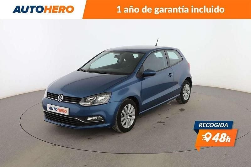 Azul Usado 2016 VW Polo Advance Utilitario | 10.099 € (Precio justo) - Imagen 1/4