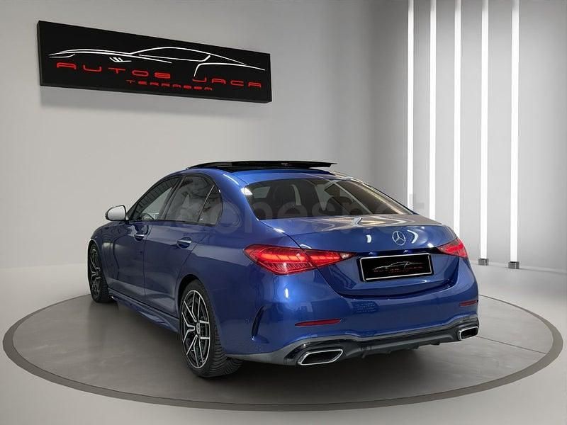 Usado Mercedes C220 200 CV (147 kW) 2021 Azul Berlina