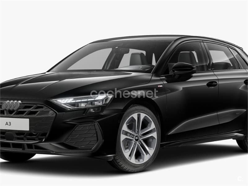 Usado Audi A3 S-Line 116 CV (85 kW) 2025 Negro Berlina