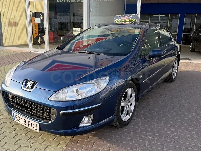 Usado Peugeot 407 Sport 170 CV (125 kW) 2006 Azul Berlina