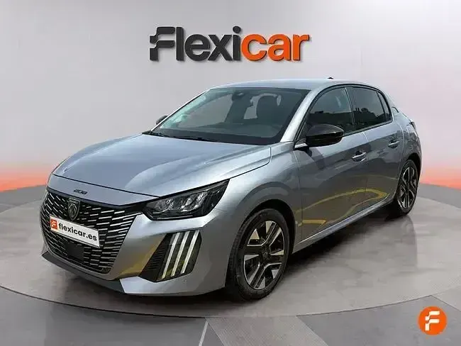 Usado Peugeot 208 Allure 100 CV (73 kW) 2025 Gris Utilitario