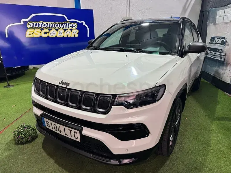 Usado Jeep Compass 130 CV (95 kW) 2021 Blanco SUV