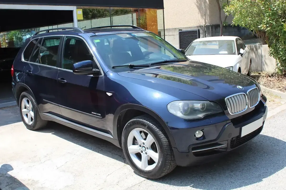 Usado BMW X5 355 CV (261 kW) 2009 Azul SUV