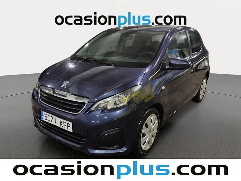 Azul Usado 2017 Peugeot 108 Active Utilitario | 7700 € (Precio justo) - Imagen 1/4