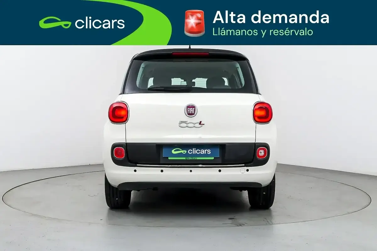 Usado Fiat 500L Pop Star 85 CV (62 kW) 2014 Blanco Monovolumen