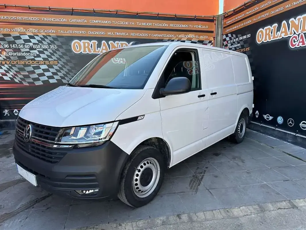 Usado VW T6.1 150 CV (110 kW) 2021 Blanco Van