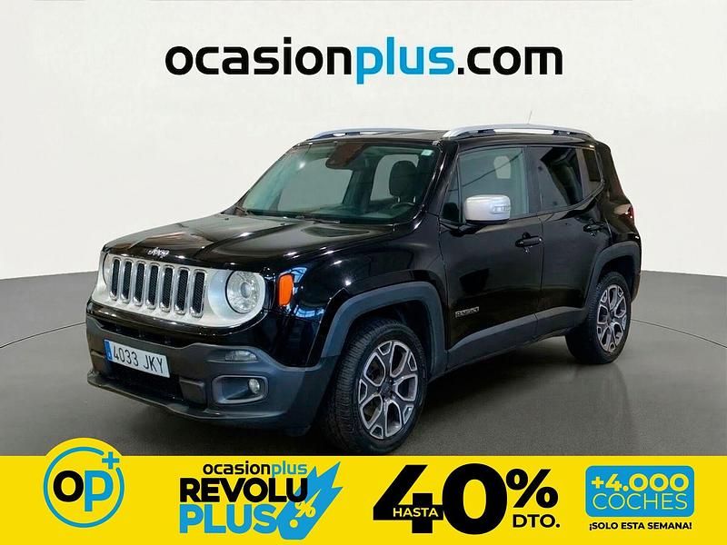 Usado Jeep Renegade Limited 140 CV (102 kW) 2015 Negro SUV