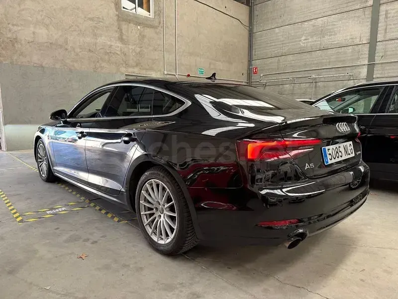 Usado Audi A5 Sportback 170 CV (125 kW) 2018 Negro Utilitario