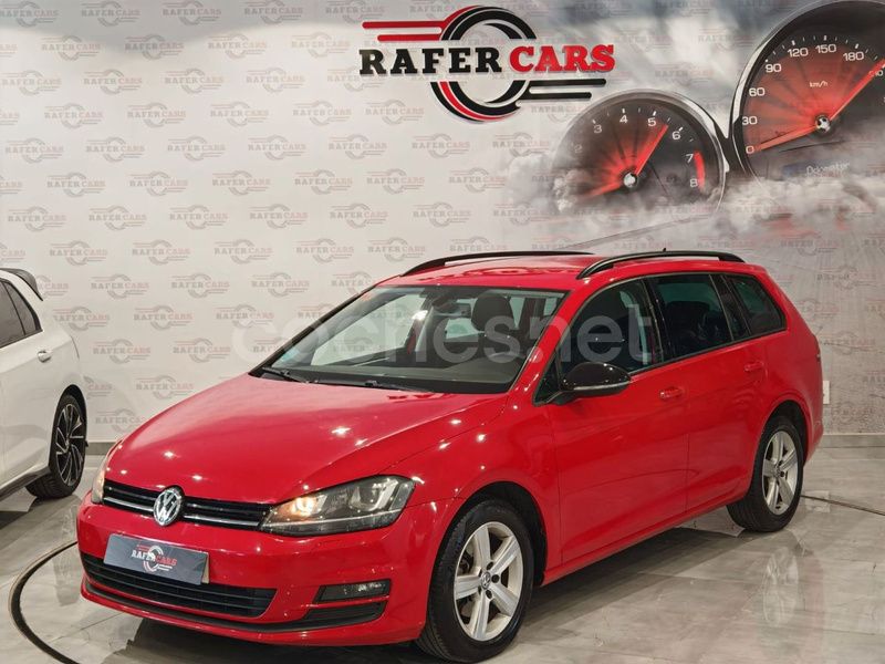 Rojo Usado 2016 VW Golf VII Sportline Familiar | 7999 € (Super precio) - Imagen 1/4