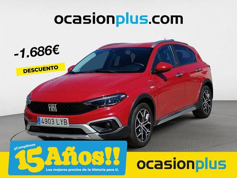 Rojo Usado 2022 Fiat Tipo Red Berlina | 18.550 € (Precio justo) - Imagen 1/4