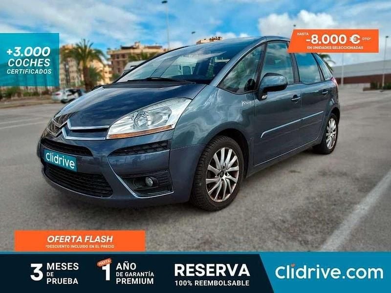 Gris Usado 2010 Citroën C4 Picasso Exclusive Monovolumen | 6790 € (Precio justo) - Imagen 1/3