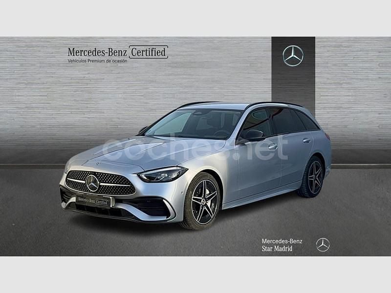Gris / plata Usado 2025 Mercedes C220 Familiar | 46.990 € (Precio justo) - Imagen 1/4