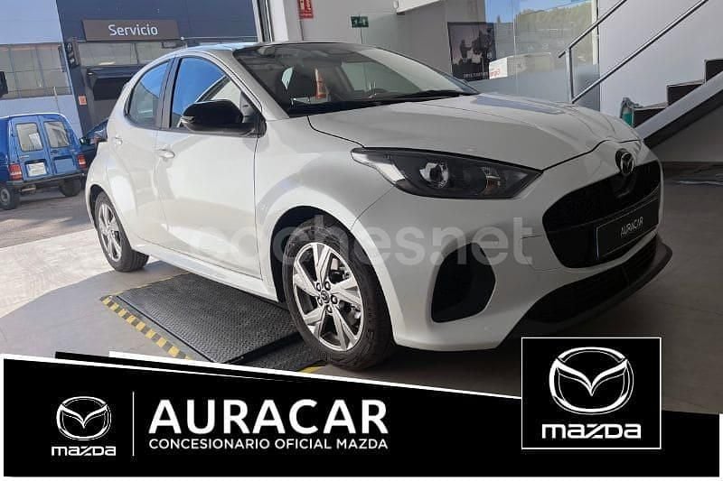 Blanco Nuevo 2025 Mazda 2 Exclusive-Line Berlina | 23.500 € (Precio justo) - Imagen 1/4