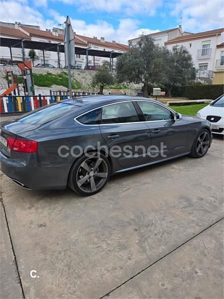 Usado Audi A5 Sportback 245 CV (180 kW) 2012 Gris / plata Utilitario