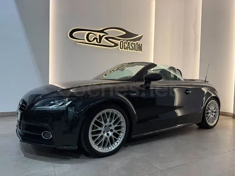 Usado Audi TT Roadster S-Line 160 CV (117 kW) 2014 Negro Descapotable