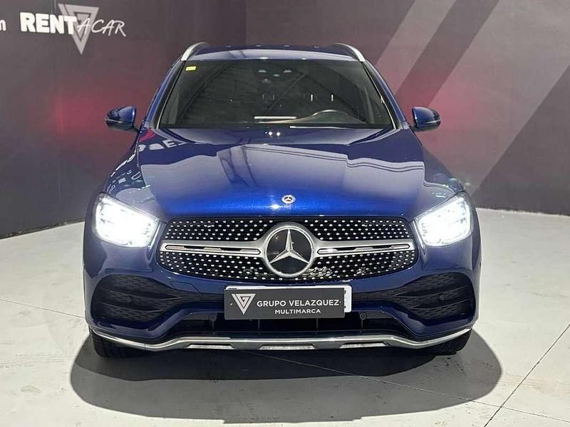 Usado Mercedes GLC200 163 CV (119 kW) 2020 Azul SUV
