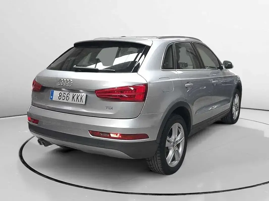 Usado Audi Q3 Design 150 CV (110 kW) 2018 Gris SUV
