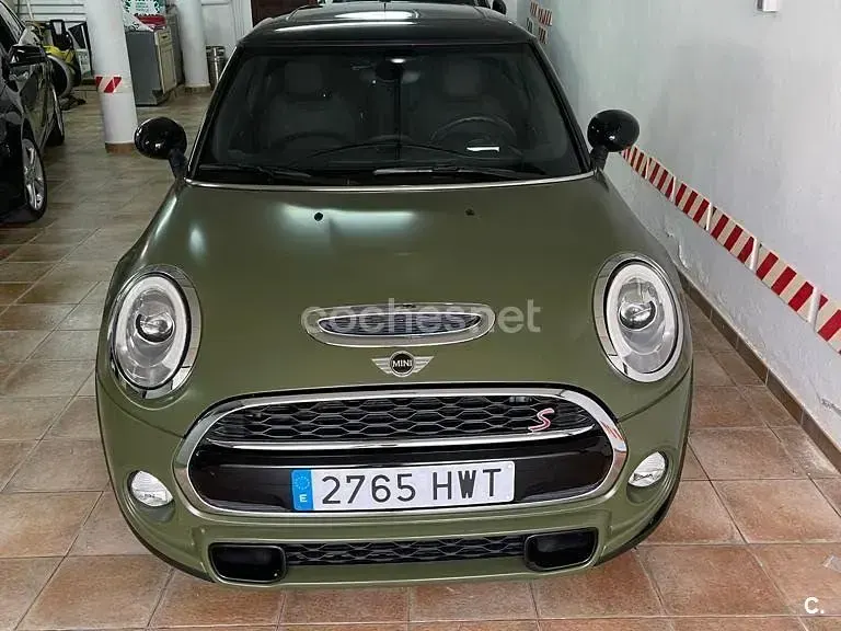 Usado Mini Cooper S 184 CV (135 kW) 2014 Verde Utilitario