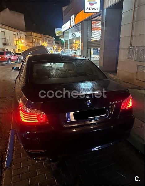 Usado BMW 520 163 CV (119 kW) 2008 Azul Berlina